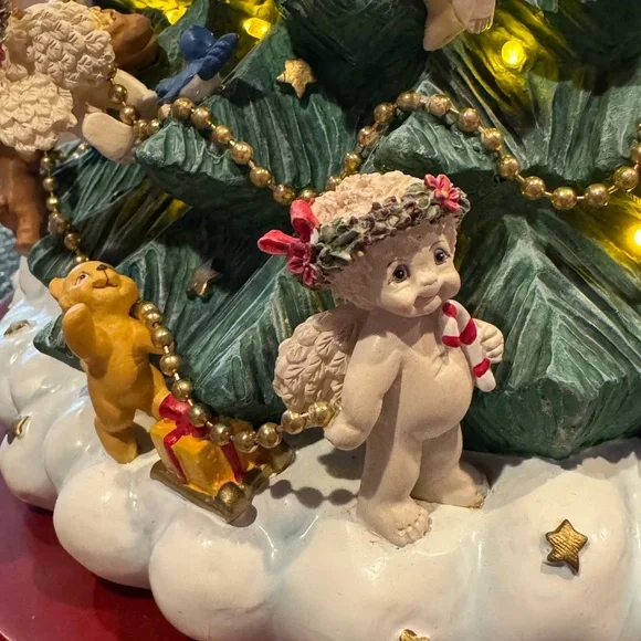 Retired 2001 Danbury Mint The Dreamsicles Christmas Tree Light Up Tested Works - Picture 4 of 12